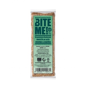 Baton lucrat manual cu susan, nuci si miere, Bite Me, ECO, 30g
