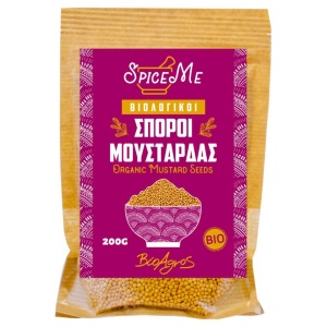 Boabe de mustar galbene, ECO, 200g