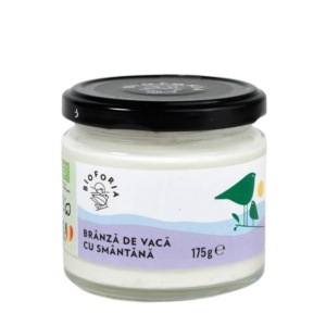 Branza de vaca cu smantana, ECO, 175g (SVM)
