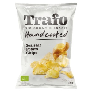 Chipsuri din cartofi cu sare Handmade, Trafo, ECO, 125g (fara gluten)
