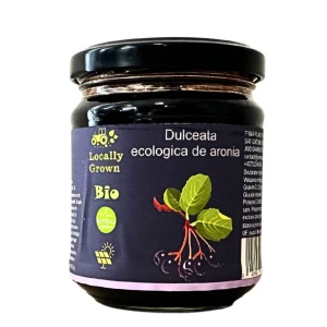 Dulceata de aronia, Aromela, ECO, 212g (fara zahar)