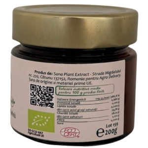 Dulceata de nectarine si piersici, ECOBuun, ECO, 200g (fara zahar) - Img 2
