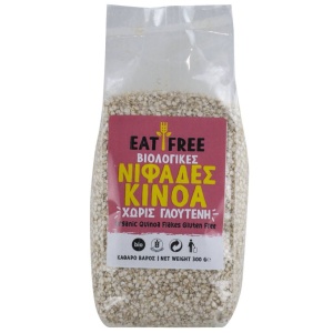 Fulgi de quinoa, Eat Free, ECO, 300g (fara gluten)