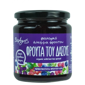 Gem de fructe de padure, BioAgros, ECO, 320g (fara zahar)