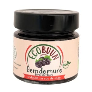 Gem de mure, ECObuun, ECO, 220g (fara zahar)