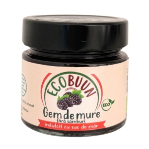 Gem de mure, ECObuun, ECO, 225g (fara zahar)