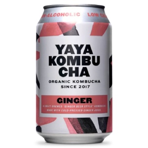 Kombucha cu ghimbir, Yaya Kombucha, ECO, 330ml