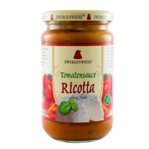 Sos de rosii cu ricotta, Zwergenwiese, ECO, 340g