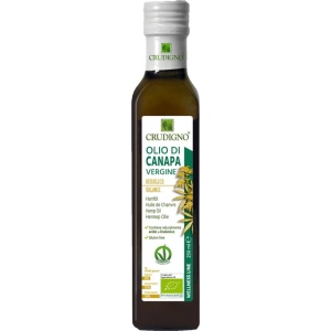 Ulei de canepa presat la rece, Crudigno, ECO, 250ml