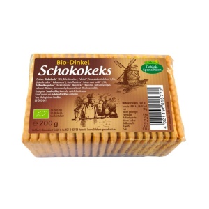Biscuiti cu ciocolata Petit-Beurre, Dinkel, ECO, 200g