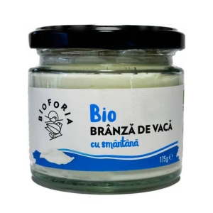 Branza de vaca cu smantana, ECO, 175g