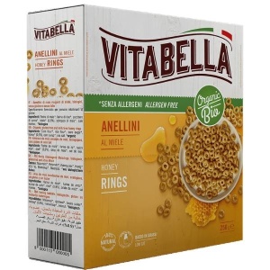 Cereale inele de miere, Vitabella, ECO, 250g (fara gluten)