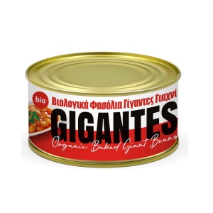 Conserva de fasole gigant in sos de rosii, BioAgros, ECO, 280g
