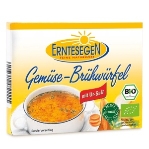 Cuburi pentru supa de legume, Erntesegen, ECO, 66g