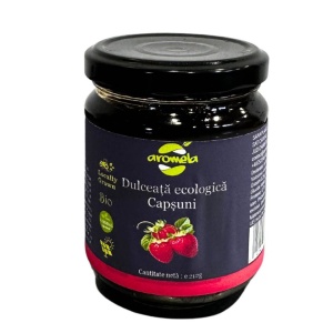 Dulceata de capsuni, ECO, 212g (fara zahar)