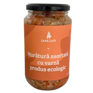 Muratura asortata cu varza, ECO, 570g expira la 30.06.2026