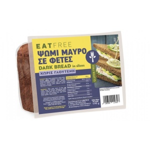 Paine neagra feliata, 190g (fara gluten)