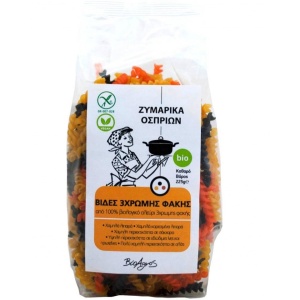 Paste din faina de linte in 3 culori, ECO, 225g (fara gluten)