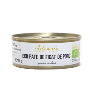 Pate cu ficat de porc, ECO, 100g