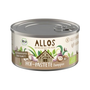 Pateu vegetal cu ciuperci, ECO, 125g