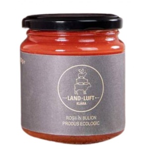 Rosii in bulion, Land-Luft, ECO, 300g