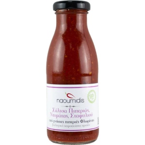 Sos de ardei, rosii si struguri, Naoumidis, ECO, 270g