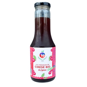 Suc premium de cirese, Lipova, ECO, 500ml (fara zahar)