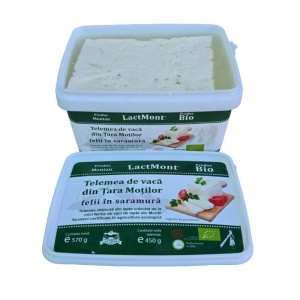 Telemea de vaca din Tara Motilor, ECO, 450g
