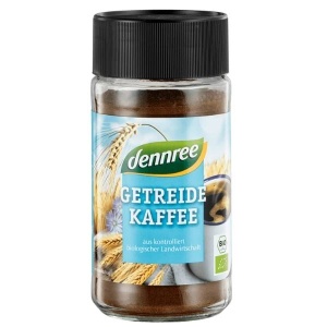Cafea din cereale fara cofeina, Dennree, ECO, 100g (fara lactoza)