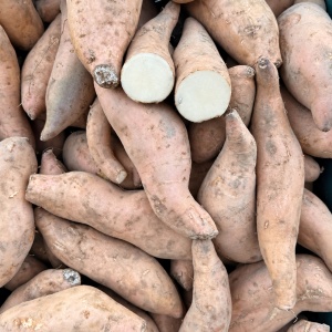 Cartofi dulci, miez alb, romanesti, ECO, 500g