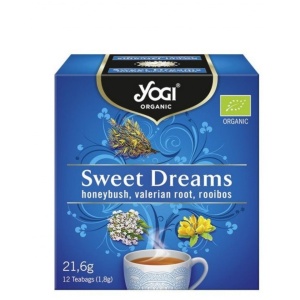 Ceai Yogi, Sweet Dreams, ECO, 12 pliculete