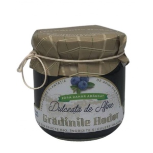 Dulceata de afine fara zahar, 200g, ECO