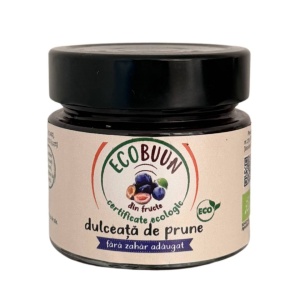 Dulceata de prune ECOBuun, 212g (fara zahar) - Img 4