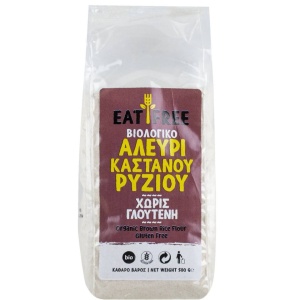 Faina de orez brun fara gluten, Eat Free, ECO, 500g (fara gluten)