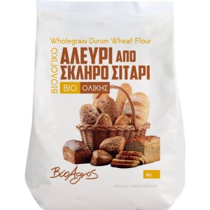 Faina integrala din grau dur, BioAgros, ECO, 1kg