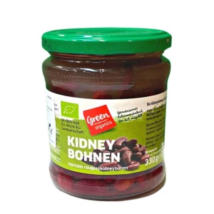 Fasole rosie, Green Organics, ECO, 330g/220g