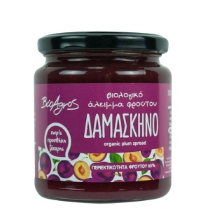 Gem de prune, BioAgros, ECO, 320g
