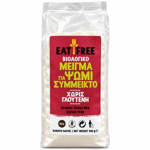 Mix faina pentru paine,Eat Free, ECO, 500g (fara gluten)