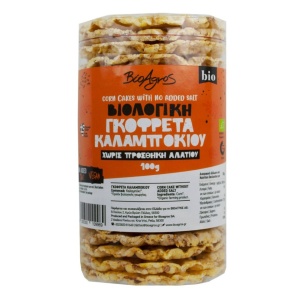 Rondele de porumb, ECO, 100g (fara sare)
