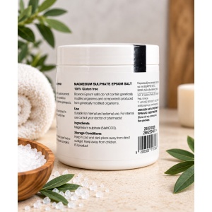 Saruri Epsom, BioAgros, 500g (fara gluten) - Img 2