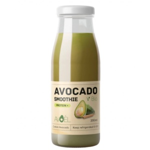 Smoothie cu avocado, ECO, 200ml (fara gluten, fara zahar adaugat)