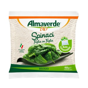 Spanac congelat, Almaverde, ECO, 450g