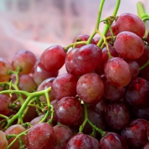Struguri rosii fara samburi, ECO, 500g