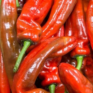 Ardei capia rosu, ECO, 500g