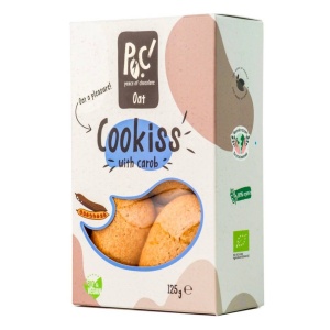 Biscuti din ovaz cu carob, POC Sweets, ECO, 125g
