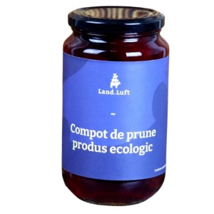 Compot de prune, ECO, 590ml