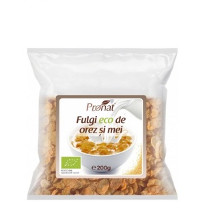 Fulgi de orez si mei, ECO, 200g