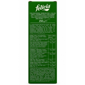 Fusilli de orez brun, Felicia , ECO, 250g (fara gluten) - Img 2