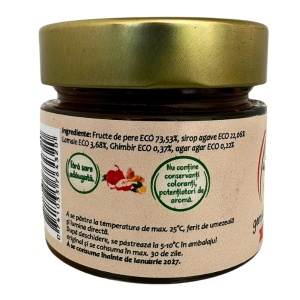 Gem de pere cu ghimbir, ECOBuun, 200g - Img 3