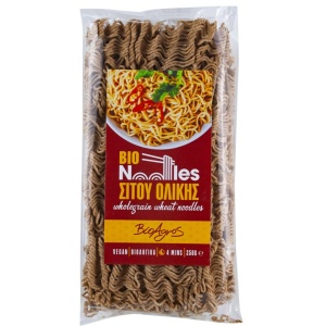 Noodles din grau Integral, BioAgros, ECO, 250g
